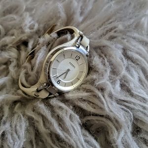 Genuine leather Fossil Watch